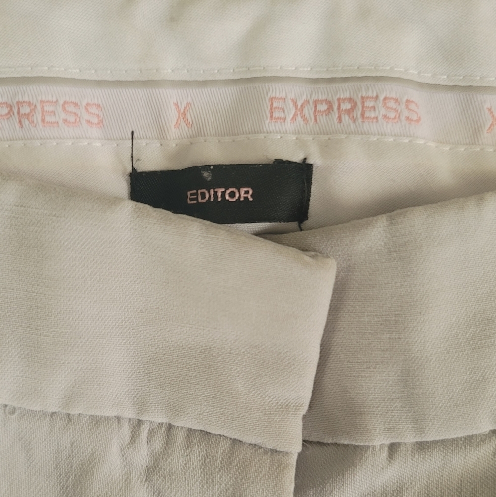 Express Design Studio Editor Capri Stretchy Pant … - image 8